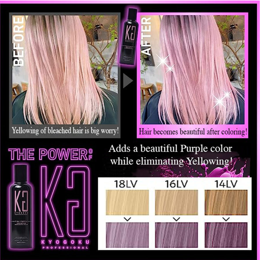 Kyogoku Pink Purple Shampoo PP - Image 2